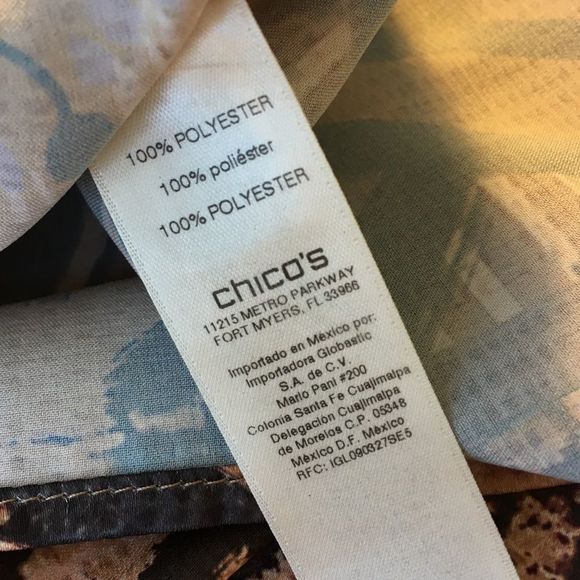 CHICO’S Tribal Ethic Hi Lo 3/4 Sleeve Pullover Top - Picture 6 of 7